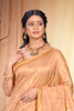 Charming Peach Pink Assam Silk Saree Weaving Work for Women