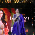 Glorious Purple Vichitra Silk Designer Lehenga Choli with Embroidery Work and Matching Dupatta