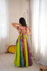 Elegant Multicolor Rayon Digital Printed Designer Lehenga Choli with Flared Skirt for Women