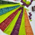 Elegant Multicolor Rayon Digital Printed Designer Lehenga Choli with Flared Skirt for Women