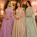 Awesome Beige Fandy Silk Designer Lehenga Choli with Beads Work and Matching Dupatta
