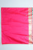 Aqua Green and Peach Banarasi Silk Saree Traditional Saree for Wedding Festive Wear - Mangaldeep NX