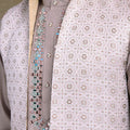 Awesome Lavender Kurta & Koti for Men - Mangaldeep NX