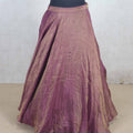 Awesome Maroon Silk Lehenga Choli with Intricate Embroidery - Mangaldeep NX