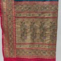 Beautiful Peacock Blue Banarasi Silk Saree - Mangaldeep NX