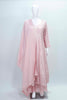 Blush Pink Embroidered Anarkali Suit with Dupatta For Festive Wear - Mangaldeep NX