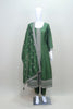 Bottle Green Embroidered Straight Suit Set with Dupatta - Mangaldeep NX