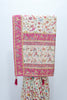 Cream Banarasi Silk SareeVibrant Rajasthani Wedding Scene Pallu - Mangaldeep NX