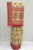 Cream Patola Silk Saree - Mangaldeep NX