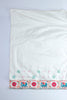 Dark Green Gujarati Mirror Work Embroidered Saree with Elephant Motif and Tassel Border - Mangaldeep NX