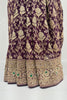 Dark Maroon Banarasi Silk Saree - Mangaldeep NX