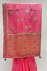 Delicate Pink Dola Silk Saree - Mangaldeep NX