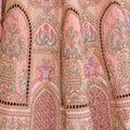 Designer Pastel Pink Bridal Lehenga Choli with Heavy Embroidery and Zari Work - Mangaldeep NX