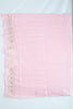 Elegant Baby Pink Banarasi Silk Saree with Sequin & Mirror Work Border Wedding Party Wear - Mangaldeep NX