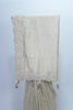 Elegant Beige Designer Embroidered Saree with Sequin & Pearl Work – Bridal & Party Wear - Mangaldeep NX
