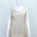 Elegant Beige Embroidered Palazzo Suit with Dupatta - Mangaldeep NX