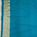 Elegant Bottle Green Banarasi Silk Saree - Mangaldeep NX
