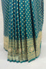 Elegant Bottle Green Banarasi Silk Saree - Mangaldeep NX