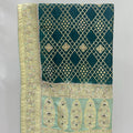 Elegant Bottle Green Designer Saree - Mangaldeep NX