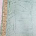 Elegant Bottle Green Designer Saree - Mangaldeep NX