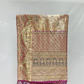 Elegant Bronze Gold Banarasi Silk Saree - Mangaldeep NX