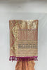 Elegant Bronze Gold Banarasi Silk Saree - Mangaldeep NX