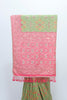 Elegant Green Bandhani Silk Saree with Pink Banarasi Zari Pallu for Weddings Festivals - Mangaldeep NX