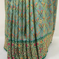 Elegant Light Green Banarasi Silk Saree - Mangaldeep NX