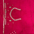 Elegant Magenta Silk Saree with Zari Embroidery - Mangaldeep NX