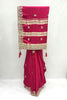 Elegant Magenta Silk Saree with Zari Embroidery - Mangaldeep NX