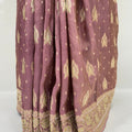 Elegant Mauve Banarasi Silk Saree - Mangaldeep NX