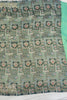Elegant Mint Green Satin Saree with Floral Embroidery - Mangaldeep NX