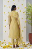 Elegant Mustard Yellow Chiffon Embroidered Salwar Suit - Mangaldeep NX