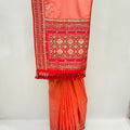 Elegant Orange Embroidered Silk Saree - Mangaldeep NX