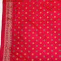 Elegant Orange Embroidered Silk Saree - Mangaldeep NX
