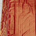 Elegant Orange & Red Banarasi Silk Saree - Mangaldeep NX
