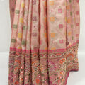Elegant Peach Banarasi Silk Saree - Mangaldeep NX