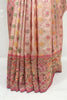 Elegant Peach Banarasi Silk Saree - Mangaldeep NX
