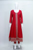 Elegant Red Georgette Embroidered Kurta Set with Dupatta - Mangaldeep NX