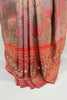 Elegant Red & orange Banarasi Silk Saree - Mangaldeep NX