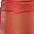 Elegant Red & orange Banarasi Silk Saree - Mangaldeep NX