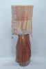 Elegant Rose Gold Designer Silk Saree Wedding Festive Wear - Mangaldeep NX