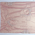 Elegant Rose Gold Designer Silk Saree Wedding Festive Wear - Mangaldeep NX