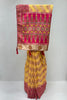 Elegant Yellow & Pink Banarasi Silk Saree - Mangaldeep NX