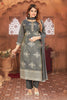 Fancy Grey Embroidered Straight Cut Salwar Suit - Mangaldeep NX