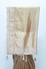 Golden Brown Embroidered Saree with Sequin & Pearl Detailing – Elegant Bridal & Party Wear - Mangaldeep NX