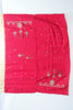 Golden Net Saree with Multicolor Embroidery and Designer Border - Mangaldeep NX
