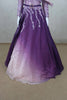 Gorgeous Purple Full Sleeve Gown with Sequin Embellishments and Organza - Mangaldeep NX