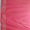 Graceful Green and Coral Bandhani Silk Saree with Mirror Work and Tassel Accents - Mangaldeep NX