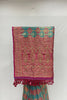 Green and Pink Banarasi Silk Saree - Mangaldeep NX